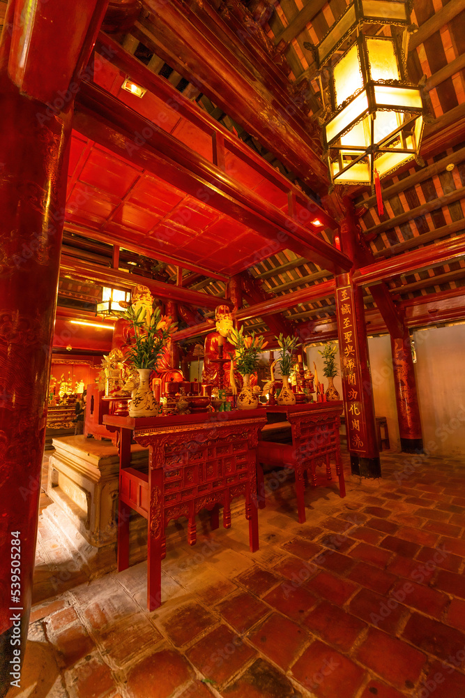 view of Van Mieu Quoc Tu Giam or The Temple of Literature was constructed in 1070, first to honor Confucius and In 1076,Quoc Tu Giam as the first university of Vietnam view of Van Mieu Quoc Tu Giam or The Temple of Literature was constructed in 1070, first to honor Confucius and In 1076,Quoc Tu Giam as the first university of Vietnam