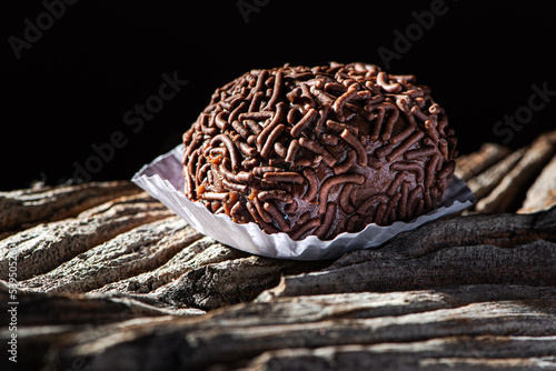 BRIGADEIRO: one of the most typical sweets of Brazilian cuisine based on chocolate and condensed milk