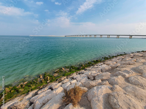 Dammam shore, Saudi Arabia, Jan 4th, 2021. photo
