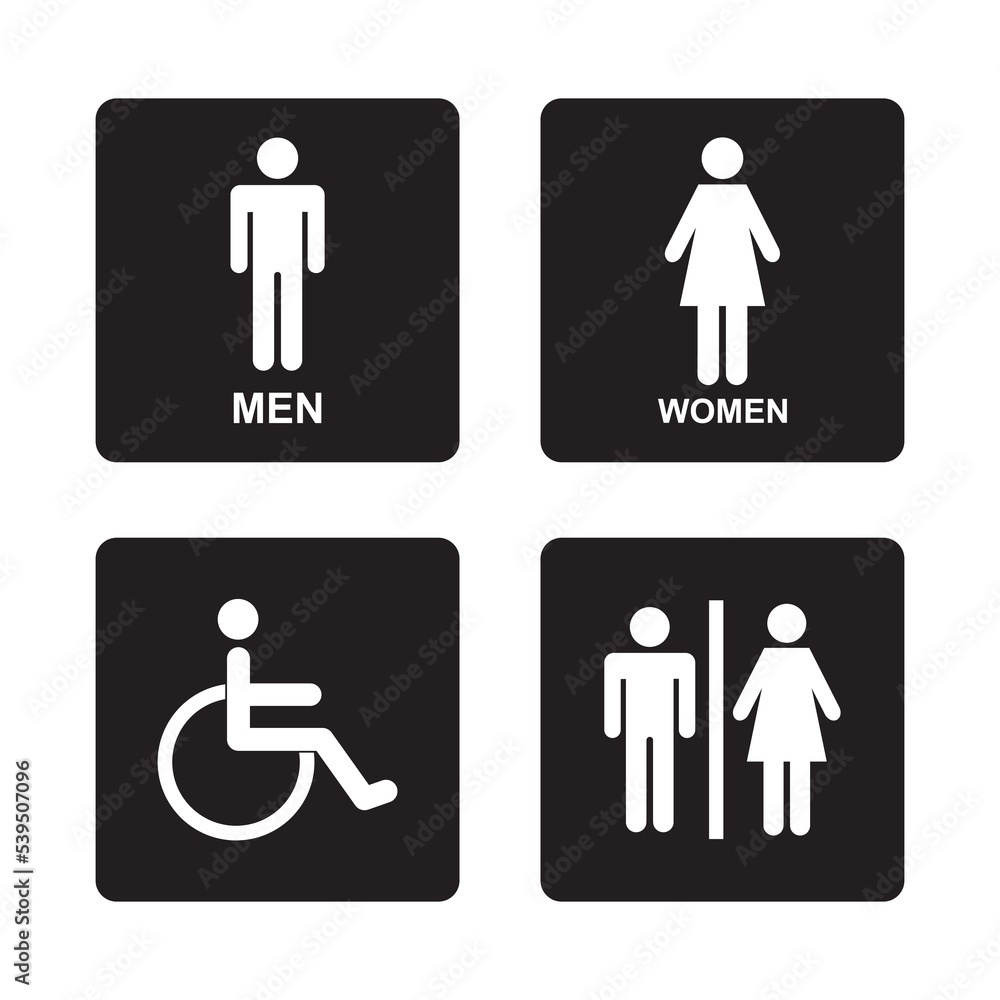 wc toilet vector icon wc toilet vector icon