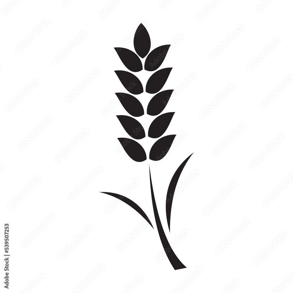 wheat logo vector symbol wheat logo vector symbol