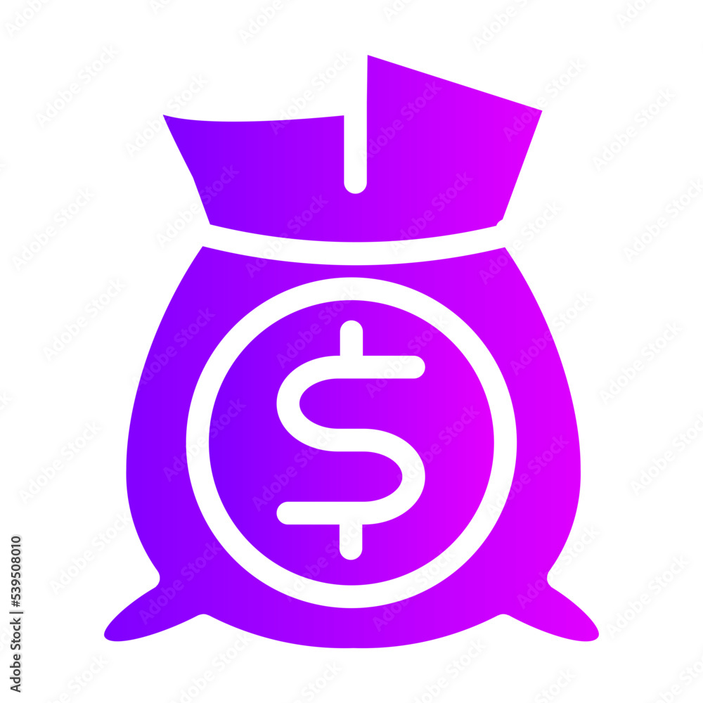 bag with money bag with money
