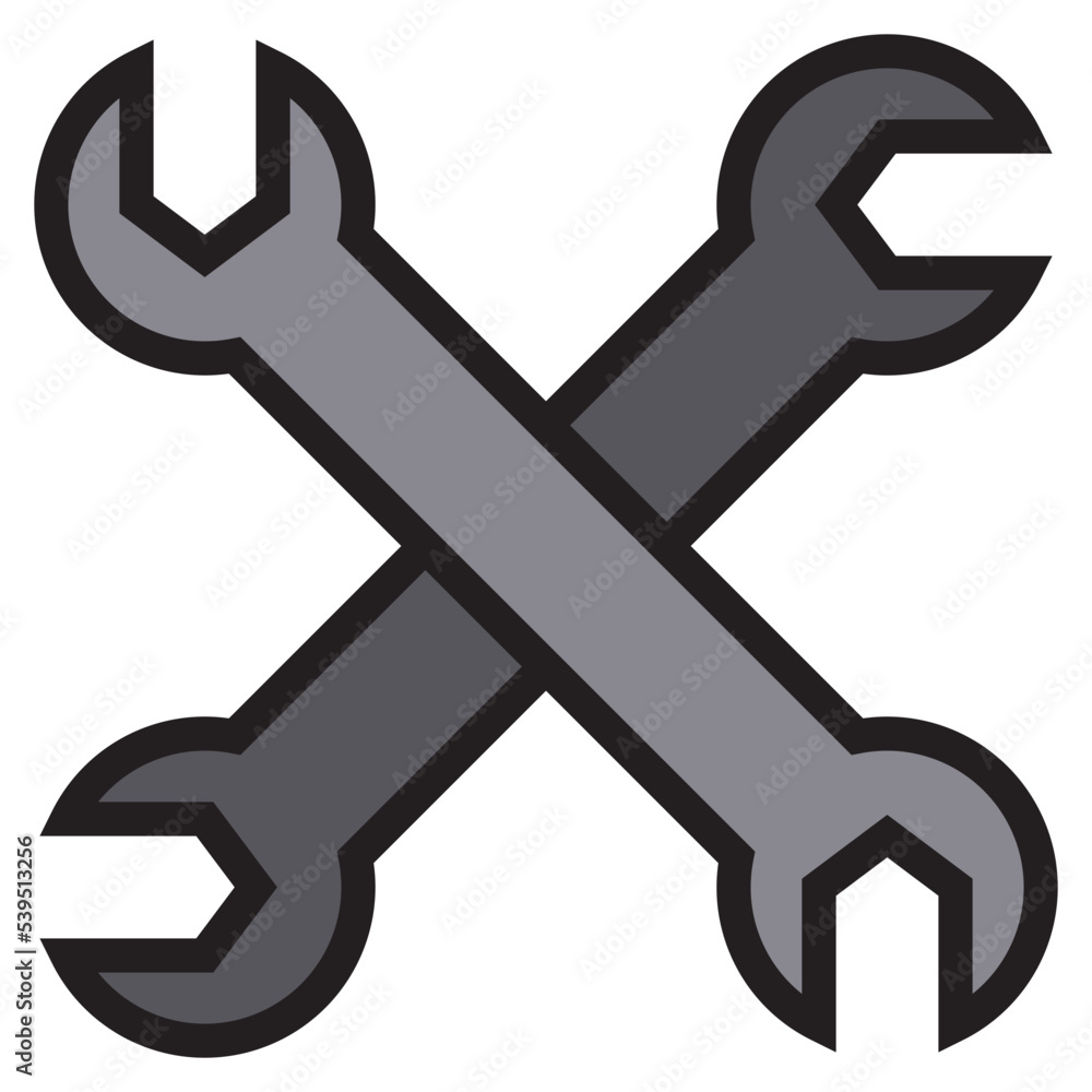 Tools color line style icon Tools color line style icon