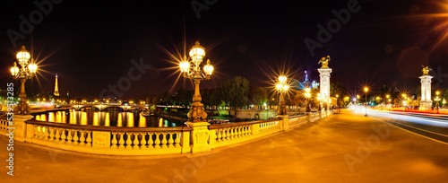 Brücke in Paris - Panorama © Harald Tedesco