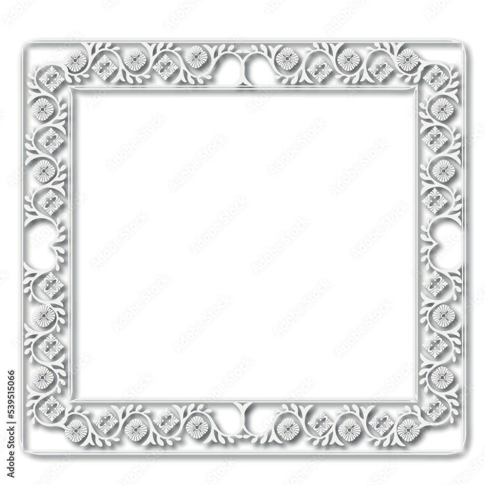 Frame, in the style of an ornament, Vector illustration eps 10, Art. Frame, in the style of an ornament, Vector illustration eps 10, Art.