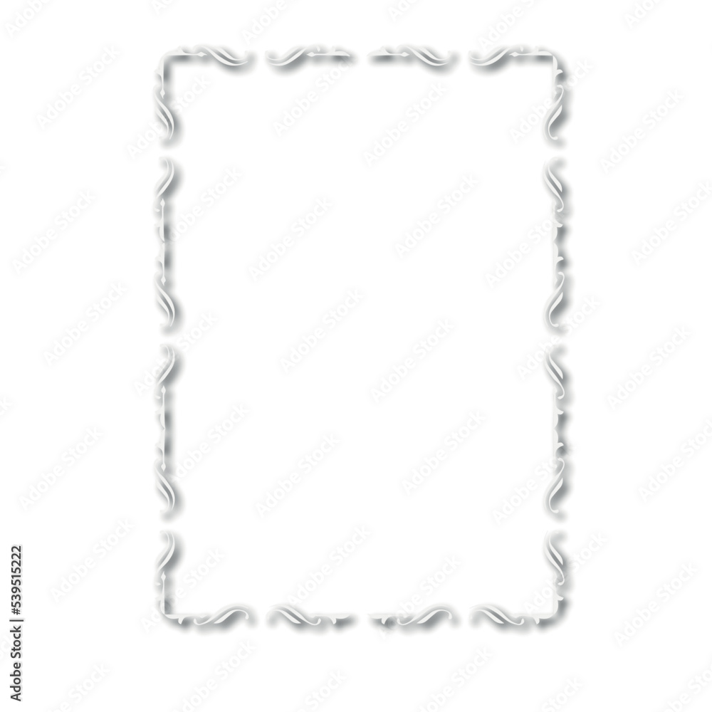 Frame, in the style of an ornament, Vector illustration eps 10, Art. Frame, in the style of an ornament, Vector illustration eps 10, Art.