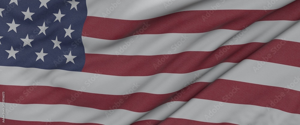 Fototapeta premium Flag of the United States of America