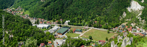 Panorama of Town of Samobor in Croatia