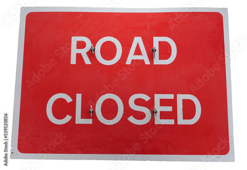 road closed sign transparent PNG