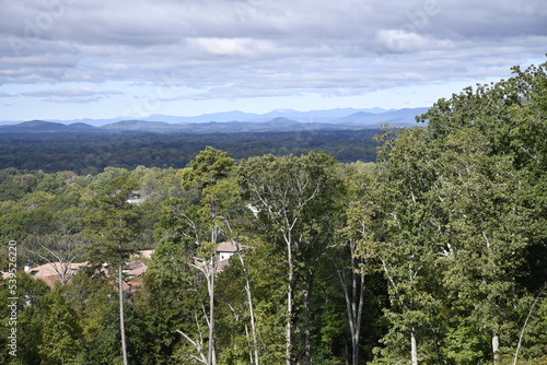 Blue ridge mountains, Greenville, South Carolina 