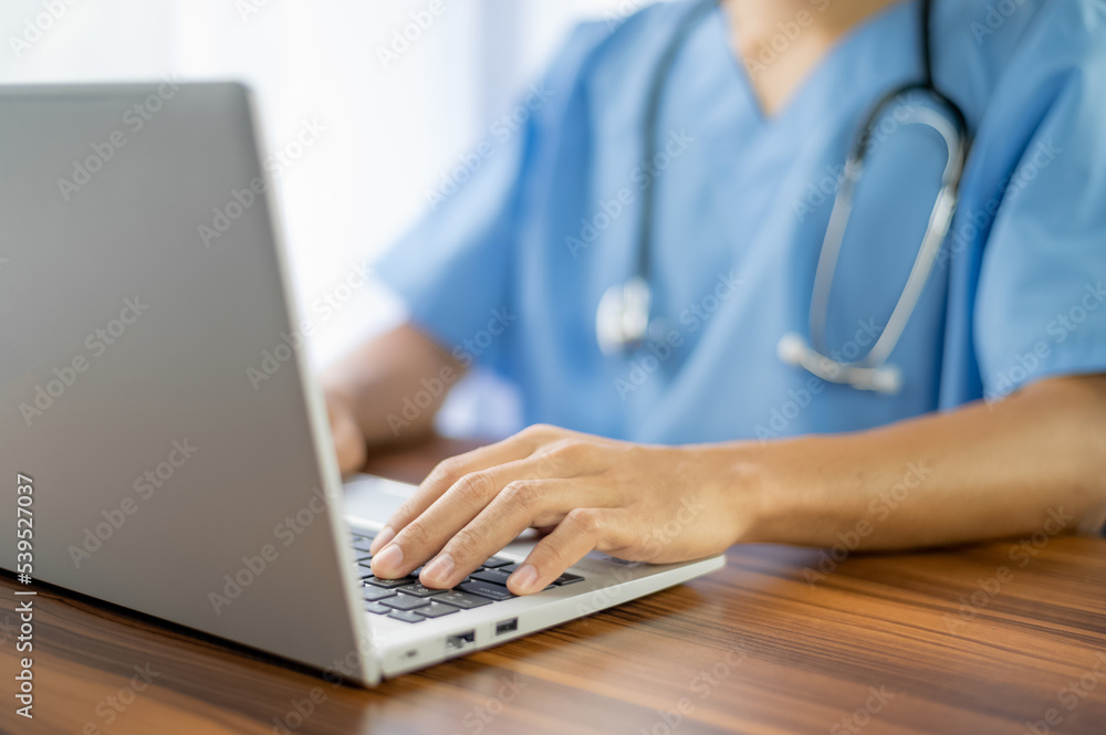 healthcare technology concept, Doctor online computer conversation with patient at home healthcare technology, healthcare technology treatment healthcare technology concept, Doctor online computer conversation with patient at home healthcare technology, healthcare technology treatment