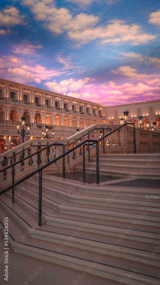 Las Vegas City Indoor Nightscape in Nevada, USA Las Vegas City Indoor Nightscape in Nevada, USA