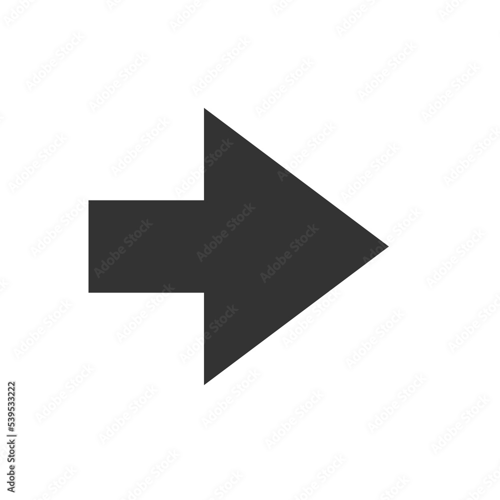 Arrow black icon. Cursor. Modern arrow. Arrow black icon. Cursor. Modern arrow.