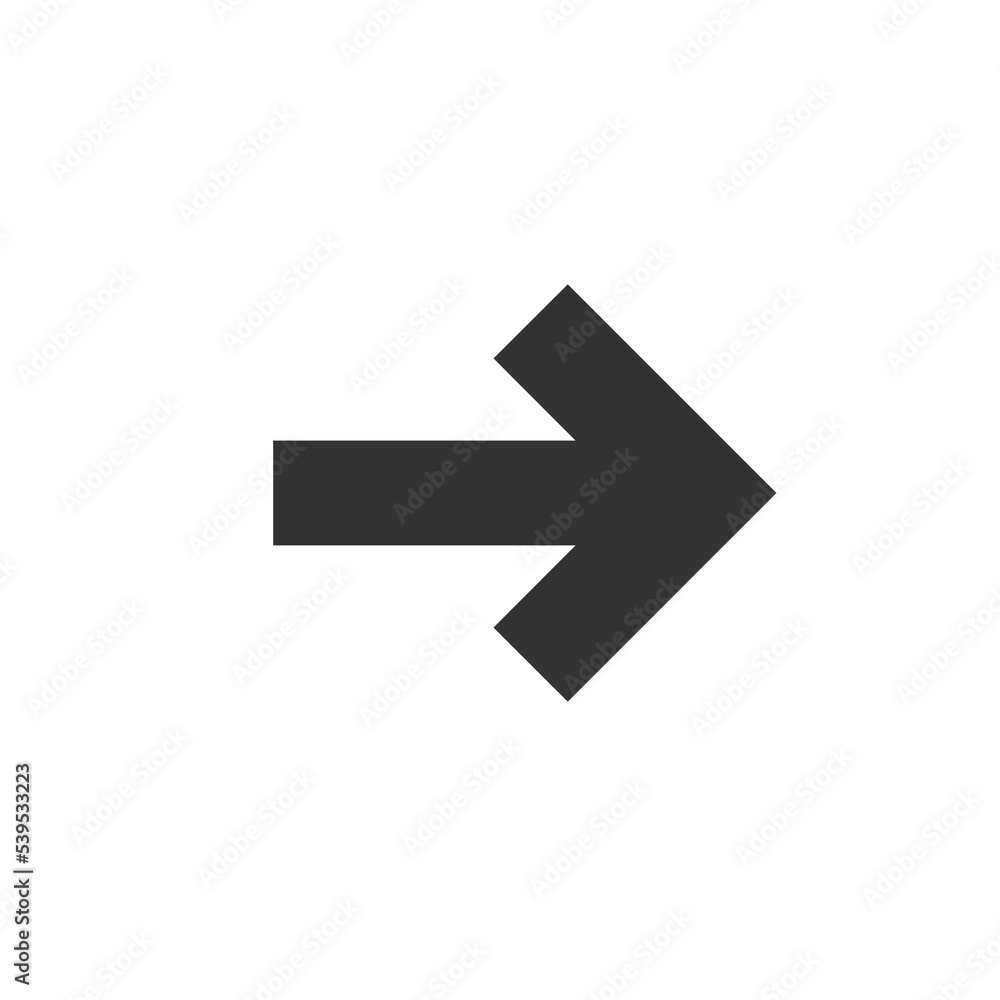 Arrow black icon. Cursor. Modern arrow. Arrow black icon. Cursor. Modern arrow.
