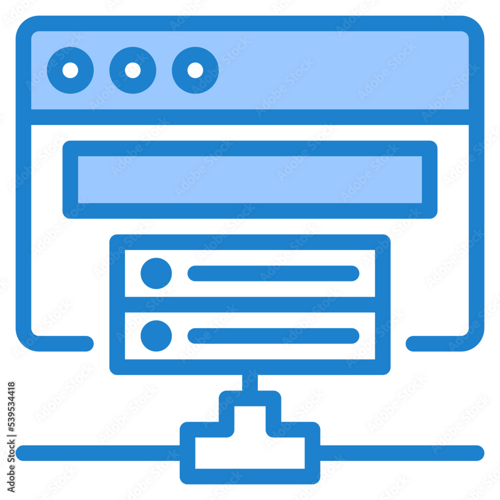 Share host blue style icon Share host blue style icon