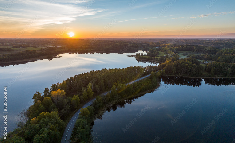 Lke Karpa  lake Bemoan Latgale