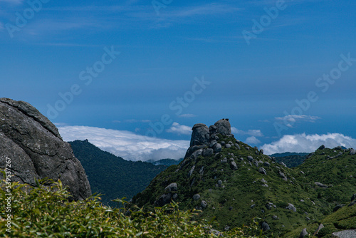 mountain landscape with clouds © Ryoji