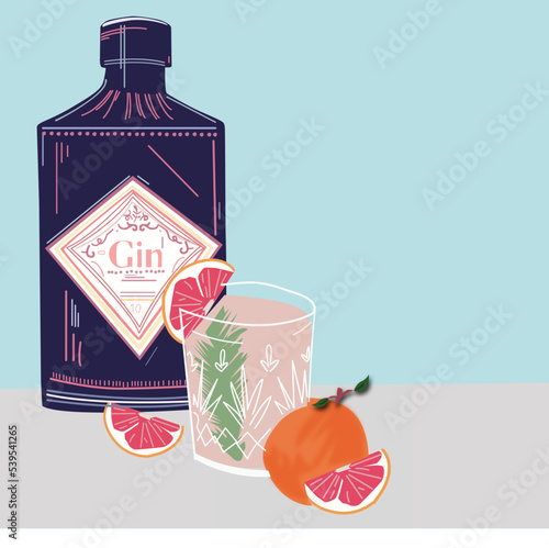 juice and fruits