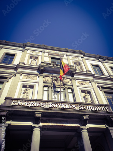 Galeries Royales Saint-Hubert in Brüssel photo