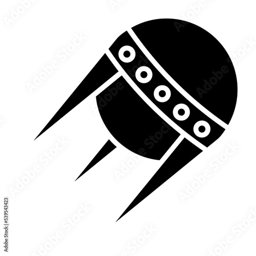 Sputnik Glyph Icon