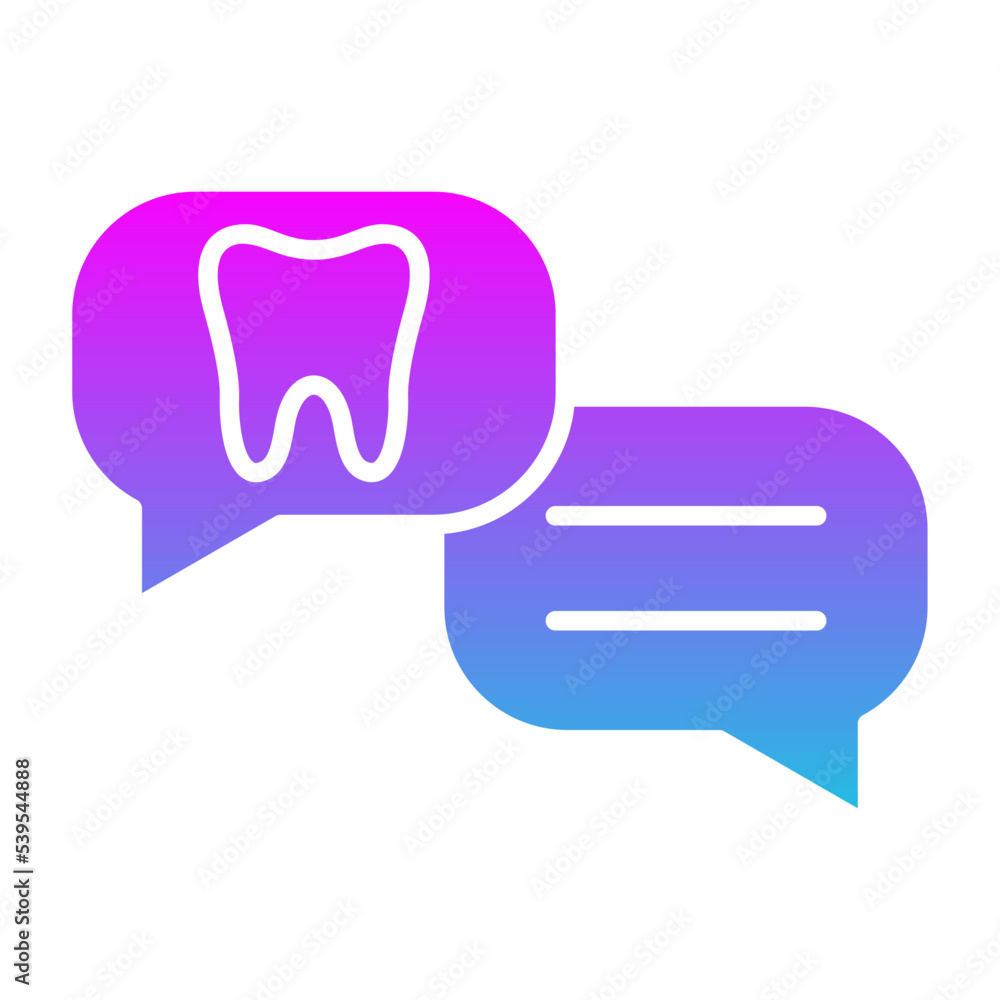 Consultation Glyph Gradient Icon Consultation Glyph Gradient Icon