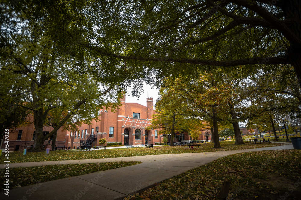 Peru State College Public College University Campus Brick Library
