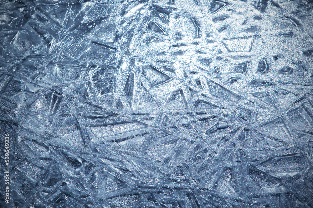 The texture of the ice surface. The texture of the ice surface.
