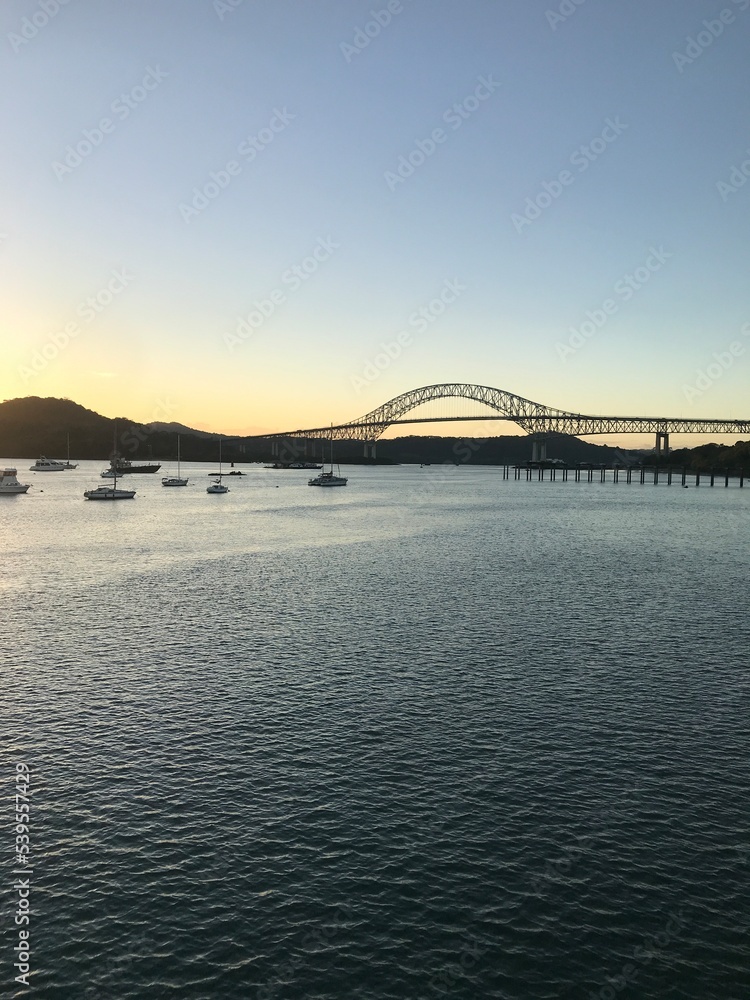 Fototapeta premium bridge over the river