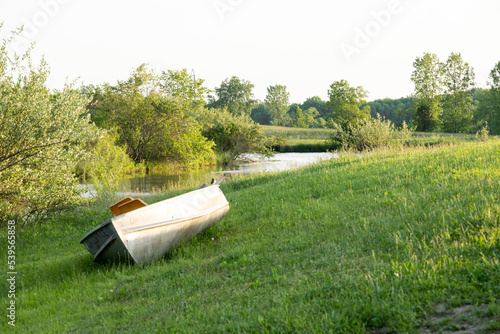 boat on the shore