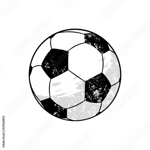 soccer ball isolated on white, foot ball