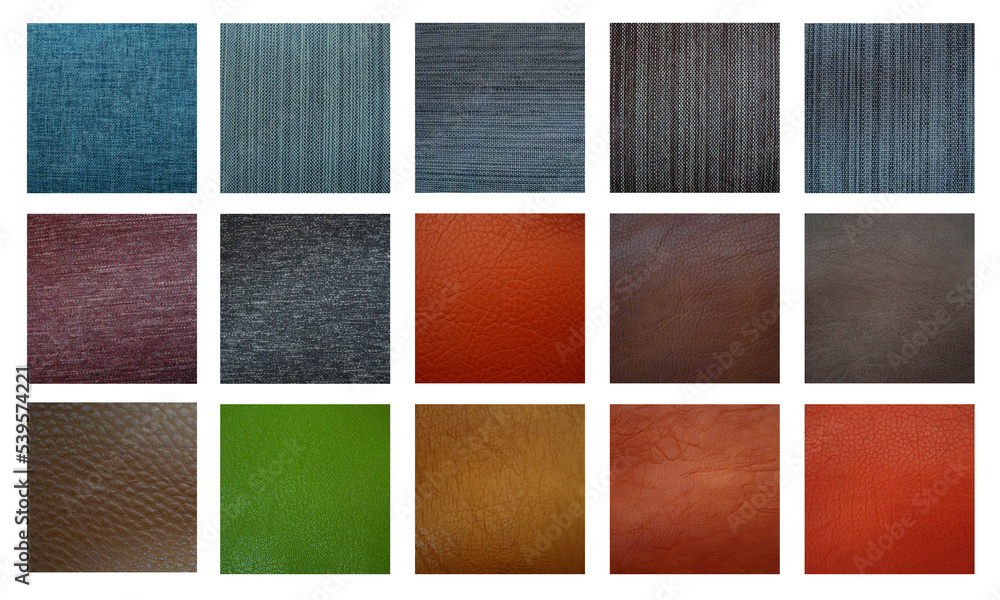Fototapeta premium fabric samples