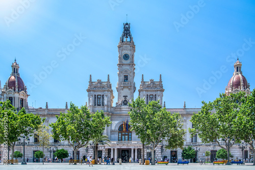 Valencia town hall building, Spain photo