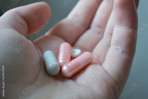 Pills on hand