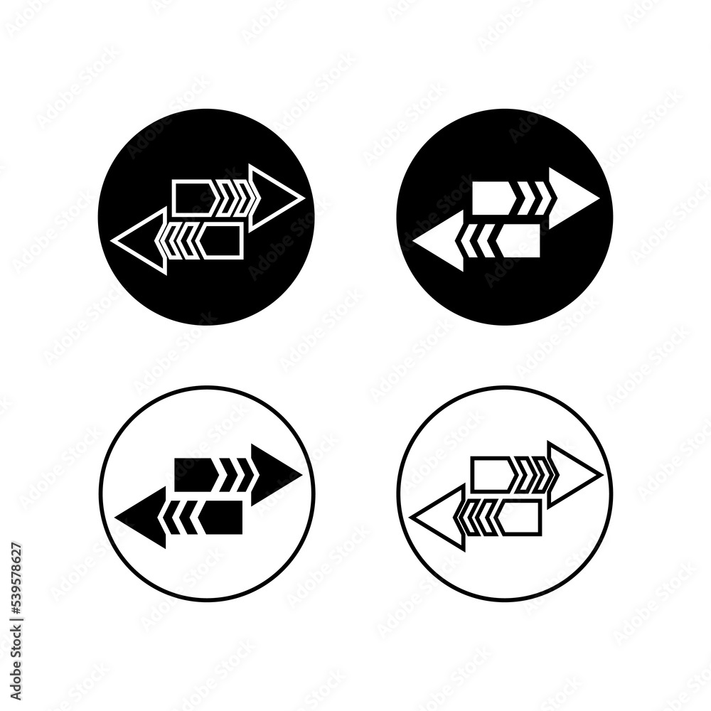 Exchange arrow icon. Swap icon vector on circle button. Vector eps10 Exchange arrow icon. Swap icon vector on circle button. Vector eps10