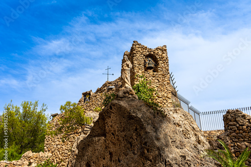 Catholic church - Ermita de la Virgen de la Peña in Mijas, Spain on October 2, 2022