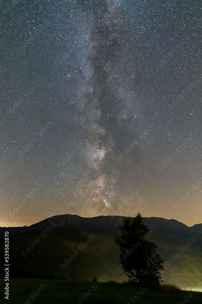 Stars over Tatras