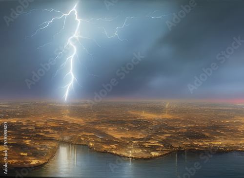 Bolt Strike Dark Electric Light Electricity Thunderstorm Night Blue Weather Danger Thunderbolt Energy Nature Landscape Rain Flash Thunder Power Clouds Storm Stormy Lightning Cloud Sky