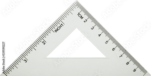 Set Square - Isolated photo