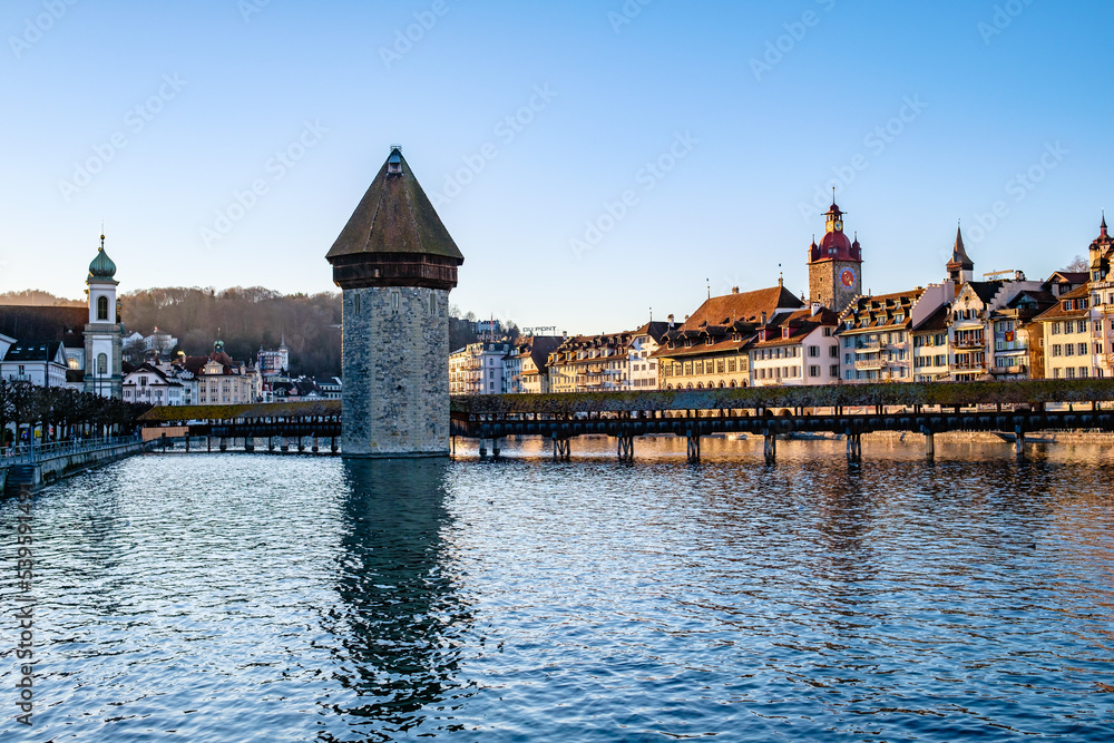 Chapel Bridge - Lucerne, Switzerland