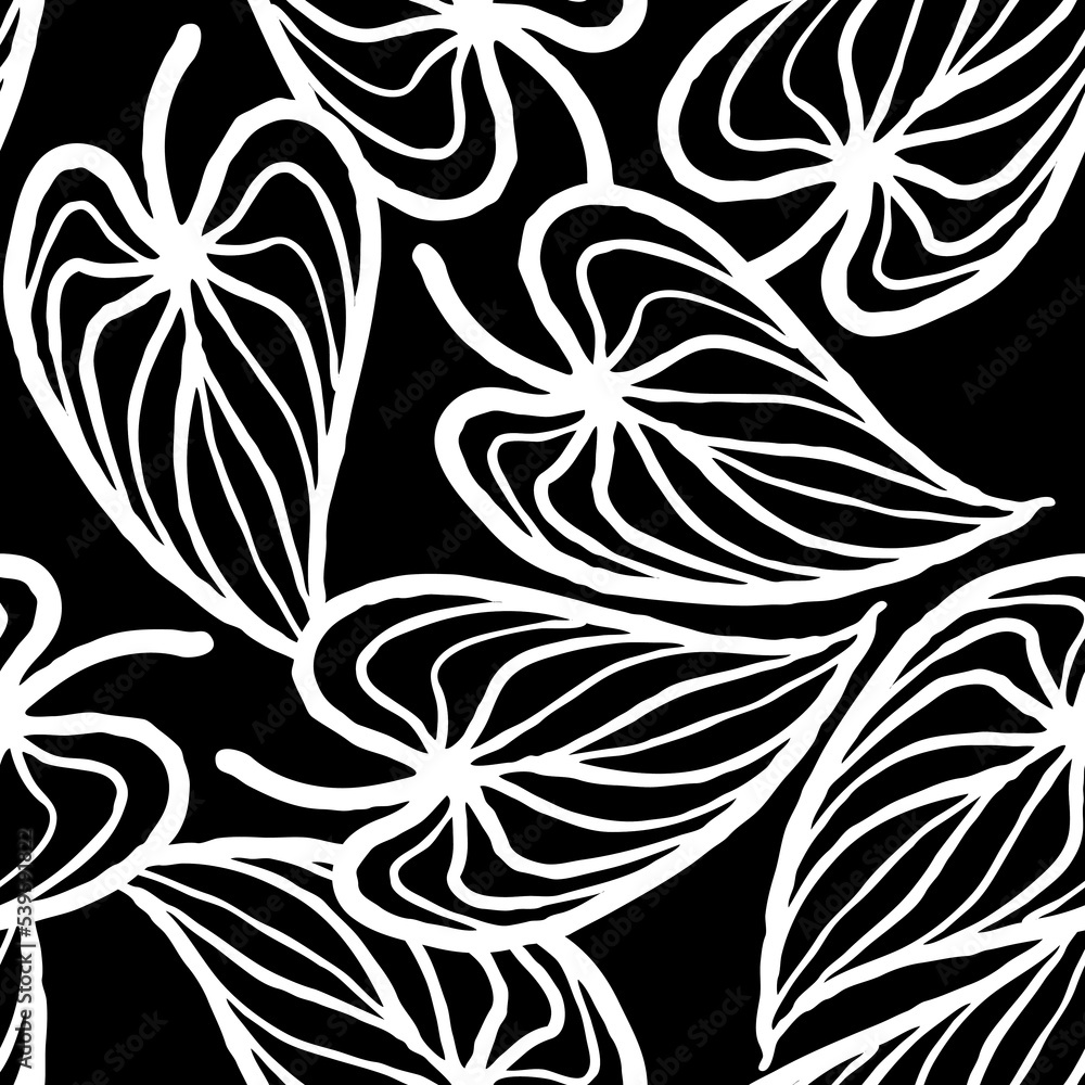 Nature seamless vector pattern with hand drawn twig, tree branch with leaves, tropical summer time. Ecological rural theme for poster print, wrapping paper, wallpaper, clothes textile, fabric design. Nature seamless vector pattern with hand drawn twig, tree branch with leaves, tropical summer time. Ecological rural theme for poster print, wrapping paper, wallpaper, clothes textile, fabric design.