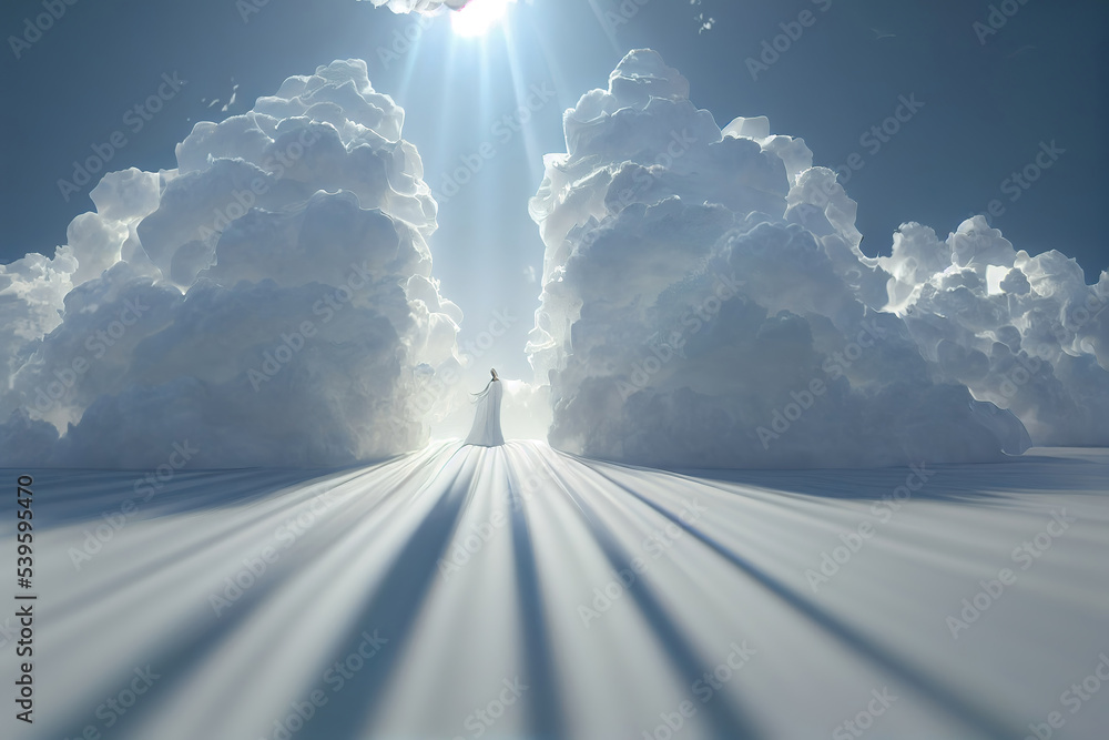 Angel Heaven Illustration Stock Photo by ©lighthouse 234800556