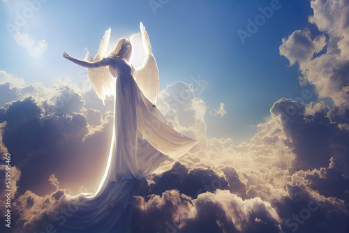 angel in heaven photo