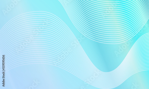 Pastel blue shining gradient. line wave pattern. abstract  modern  colorful style. great for copy space  background  wallpaper  card  cover  poster  banner  flyer