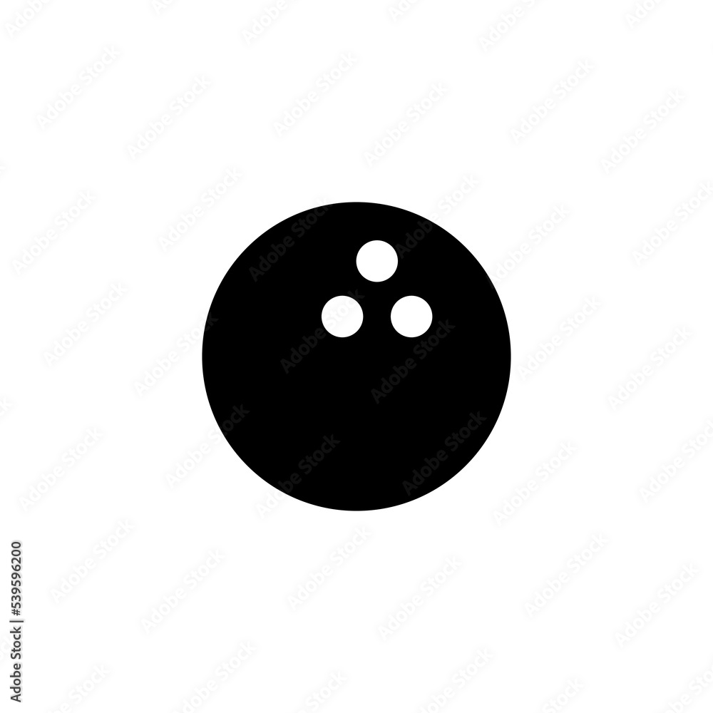 Bowling icon vector illustration. bowling ball and pin sign and symbol. Bowling icon vector illustration. bowling ball and pin sign and symbol.