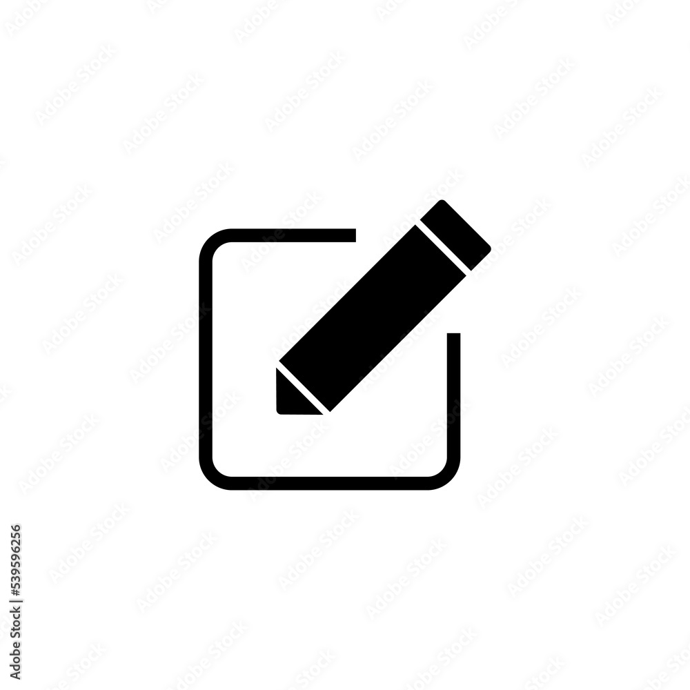 Edit icon vector illustration. edit document sign and symbol. edit text icon. pencil. sign up Edit icon vector illustration. edit document sign and symbol. edit text icon. pencil. sign up