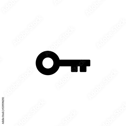 Key icon vector illustration. Key sign and symbol. © OLIVEIA