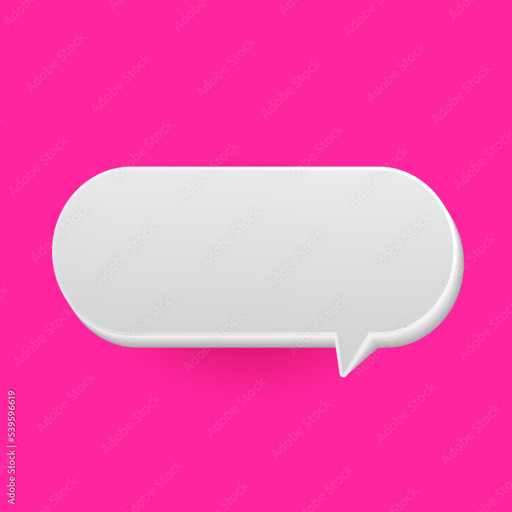 Hand drawn white blank speech bubble vector Hand drawn white blank speech bubble vector