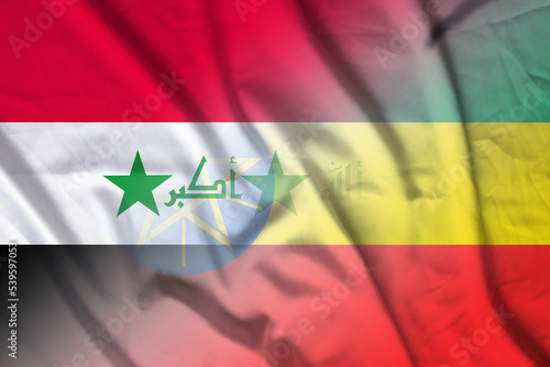 Iraq and Ethiopia government flag transborder relations ETH IRQ