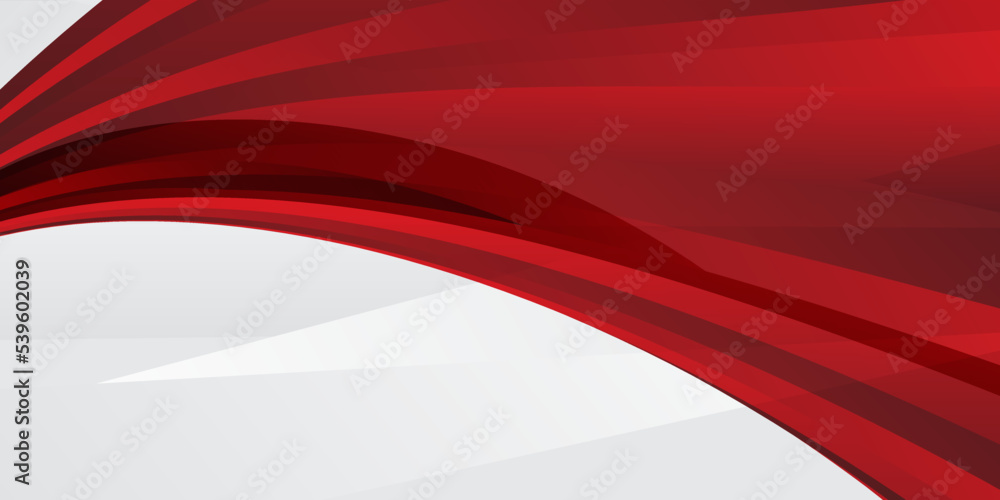 Fototapeta premium Abstract red and white background