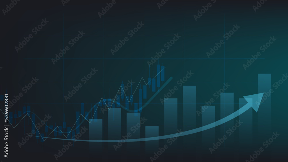 finance and business background. bar chart and candlestick chart show stock market trading price
finance and business background. bar chart and candlestick chart show stock market trading price